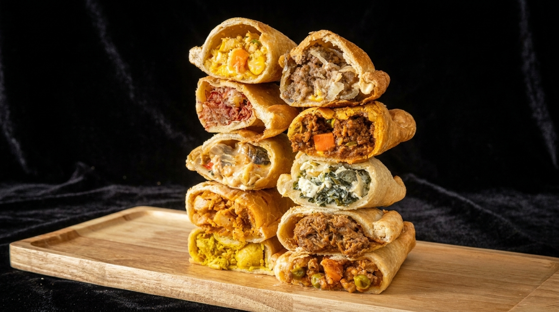 Filipino flavors, folded in