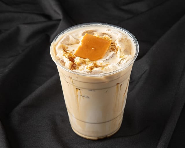 Leche Flan Latte.
